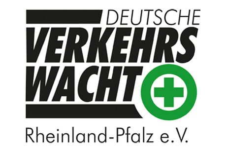 Logo der Deutschen Verkehrswacht Rheinland-Pfalz.