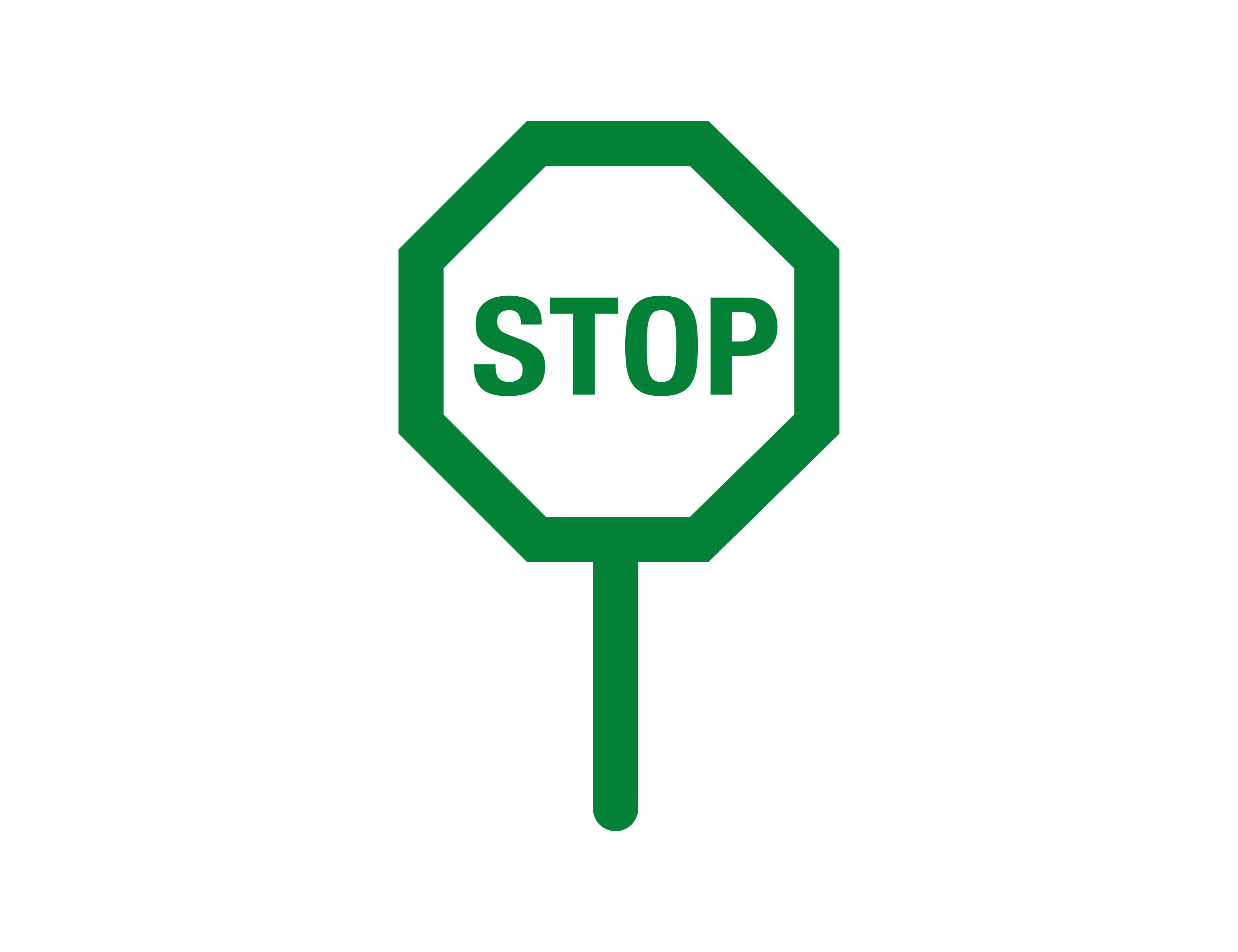 Icon von einem Stopschild